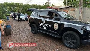 Polícia Civil de Santa Terezinha de Itaipu prende três pessoas em Operação Contra Tráfico de Drogas