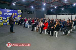 PSD de Santa Terezinha de Itaipu realiza pré-convenção e reafirma apoio à pré-candidatura de Karla Galende