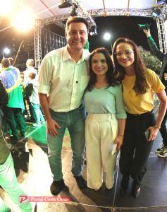 Karla Galende participa de agenda com Bolsonaro em Foz do Iguaçu