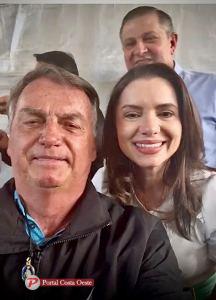 Karla e Vanio recebem apoio de Bolsonaro