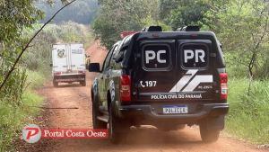 Corpo é encontrado em matagal em São Miguel do Iguaçu neste domingo