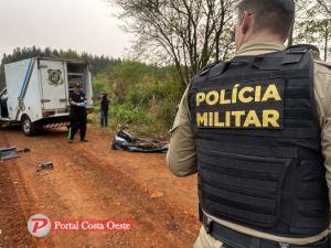 Corpo é encontrado em matagal em São Miguel do Iguaçu neste domingo