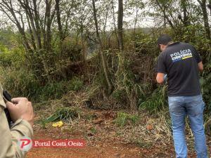 Corpo é encontrado em matagal em São Miguel do Iguaçu neste domingo