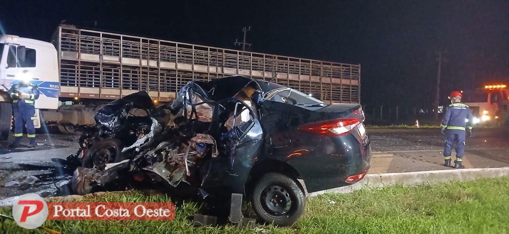 Homem morre em grave acidente na BR-277  em São Miguel do Iguaçu