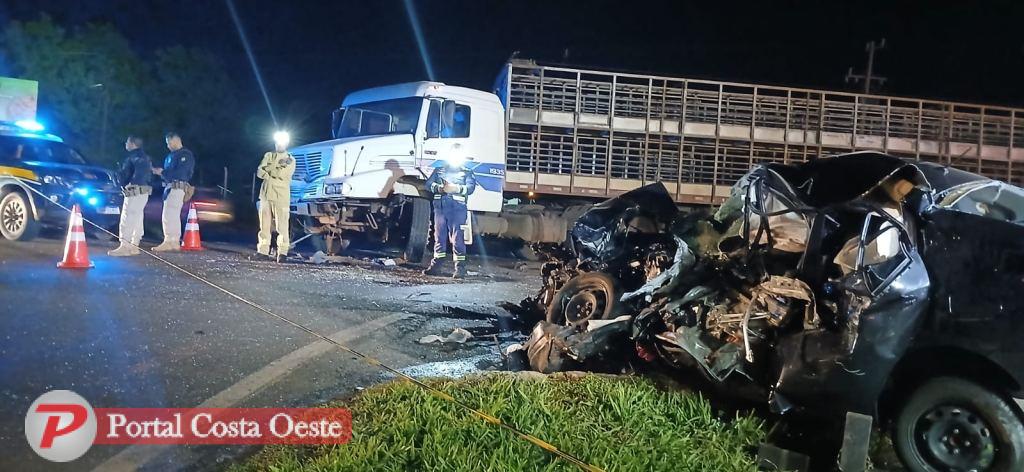 Homem morre em grave acidente na BR-277  em São Miguel do Iguaçu