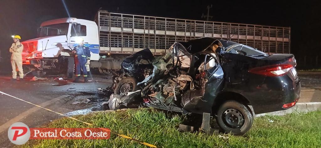 Homem morre em grave acidente na BR-277  em São Miguel do Iguaçu