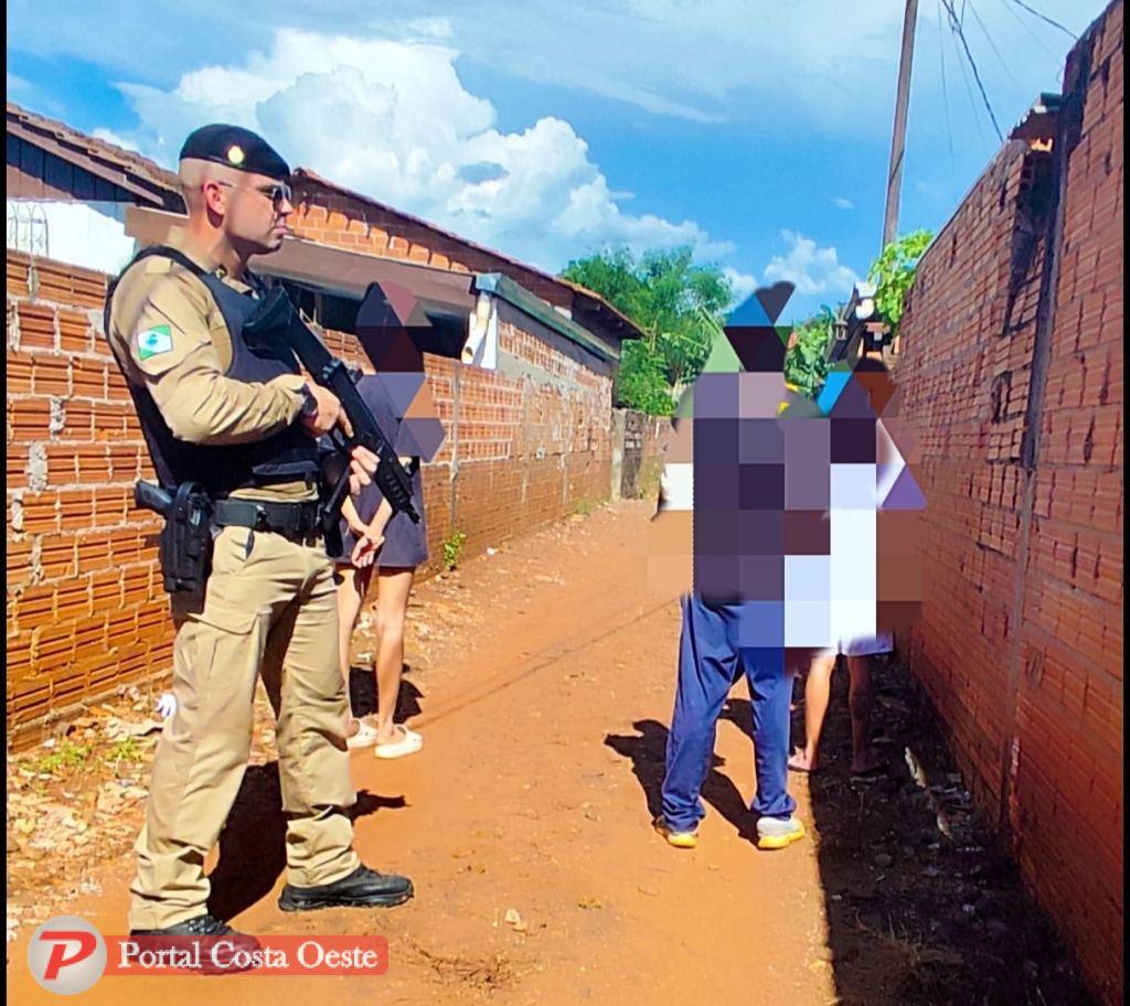 Mesmo local, novo flagrante: PM fecha ponto de venda de drogas em São Miguel do Iguaçu pela segunda vez