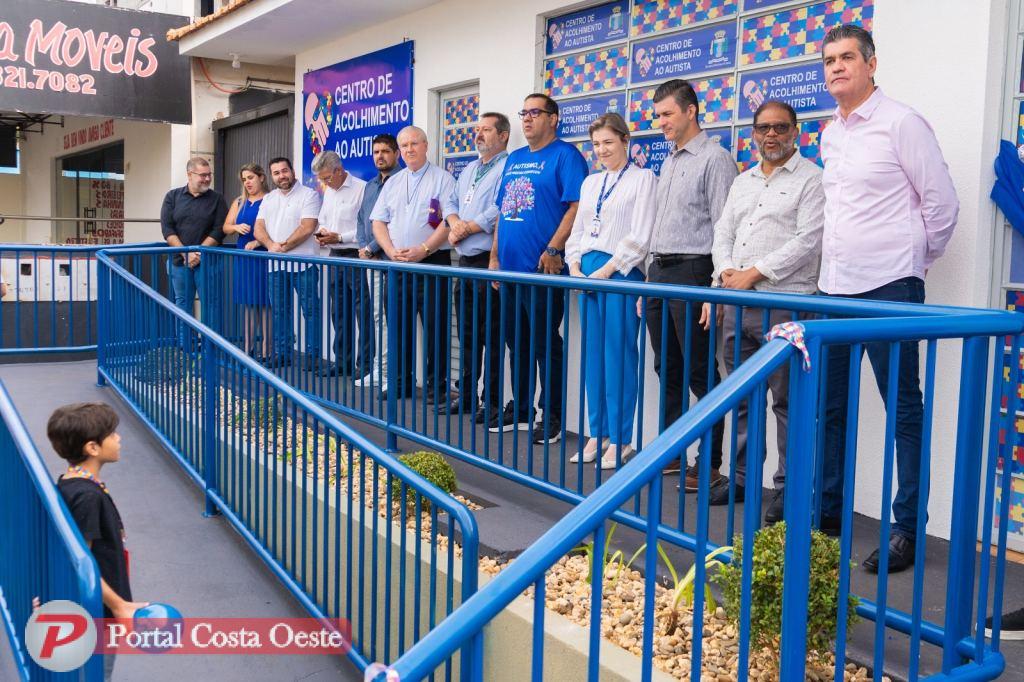 Santa Terezinha de Itaipu inaugura centro de acolhimento ao autista com atendimento multidisciplinar e apoio às famílias