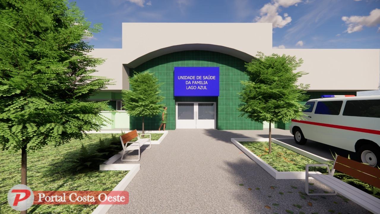 Cascavel dá início à construção de nova Unidade de Saúde no Lago Azul com investimento de R$ 5 milhões