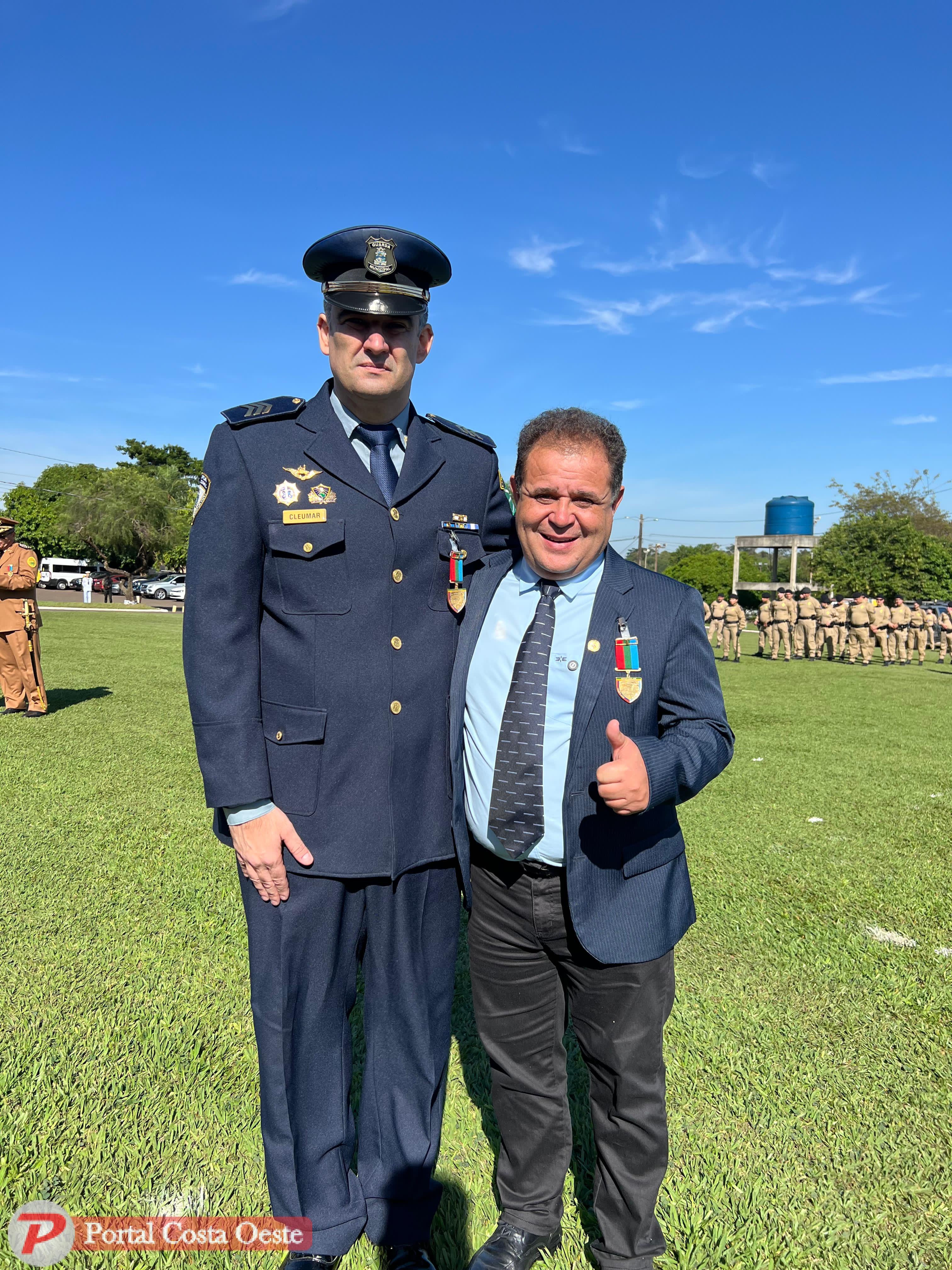 Deputado Batatinha participa da celebração dos 40 anos do 14º BPM e recebe Medalha Sentinelas da Fronteira em Foz do Iguaçu