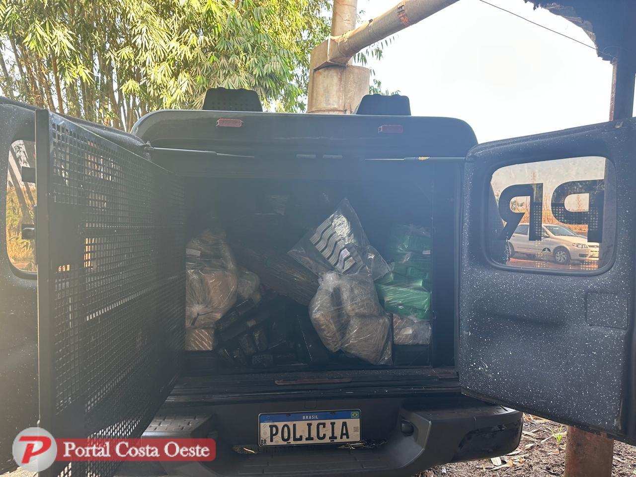 Polícia Civil de São Miguel do Iguaçu incinera mais de meia tonelada de drogas