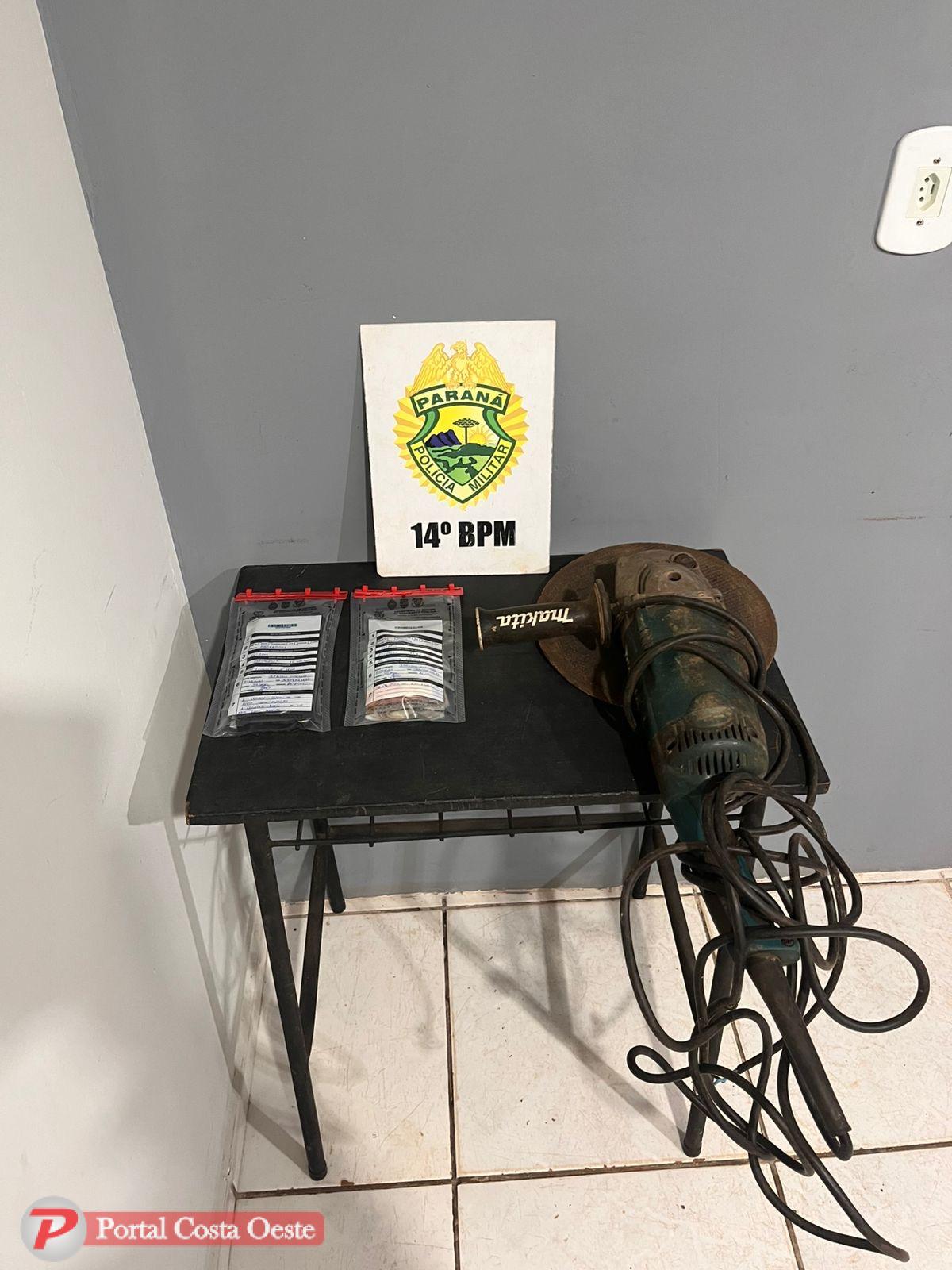 Polícia Militar prende dupla após tentativa de roubo a supermercado em São Miguel do Iguaçu