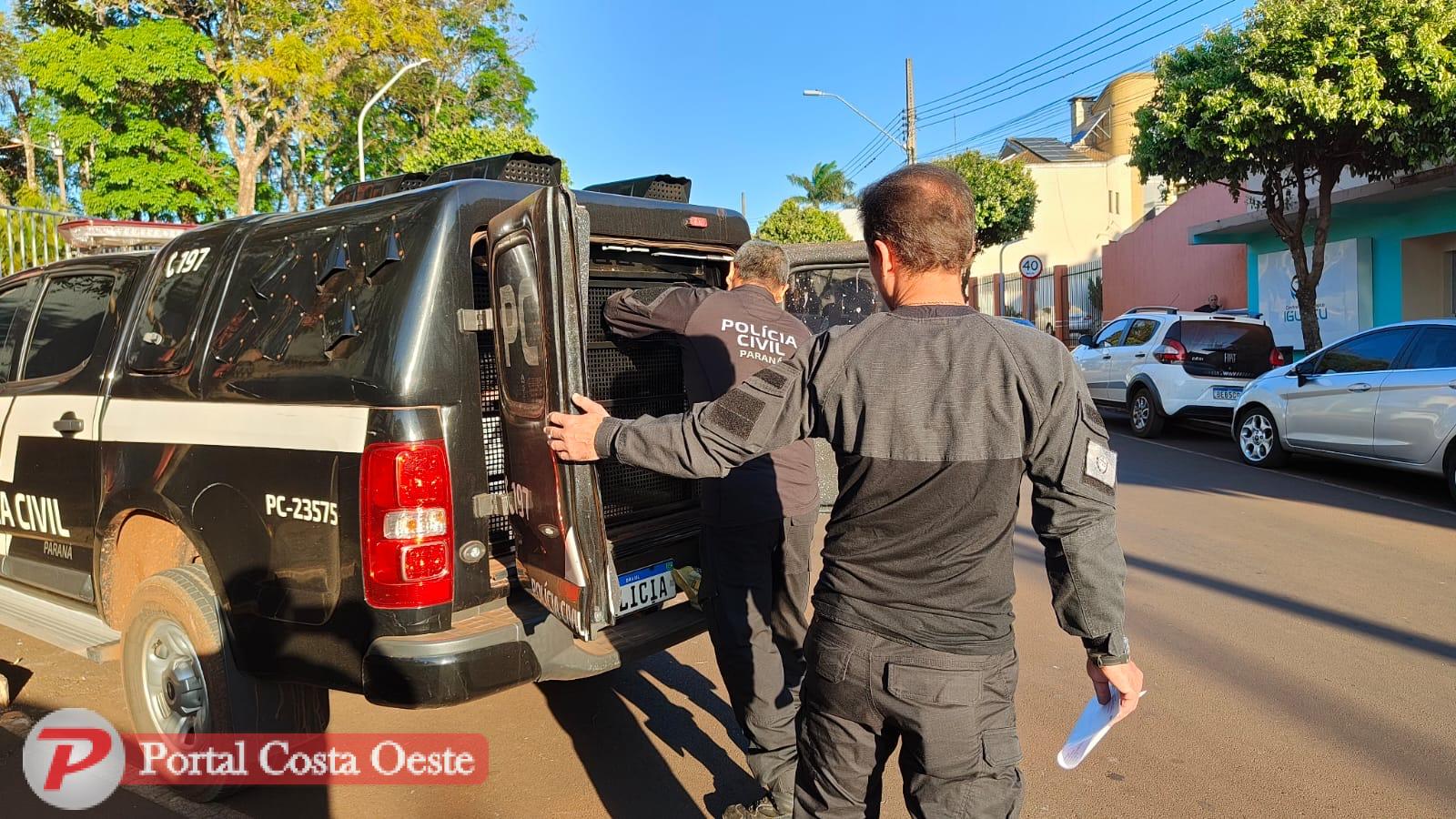 Marido é preso acusado de matar a própria esposa em São Miguel do Iguaçu
