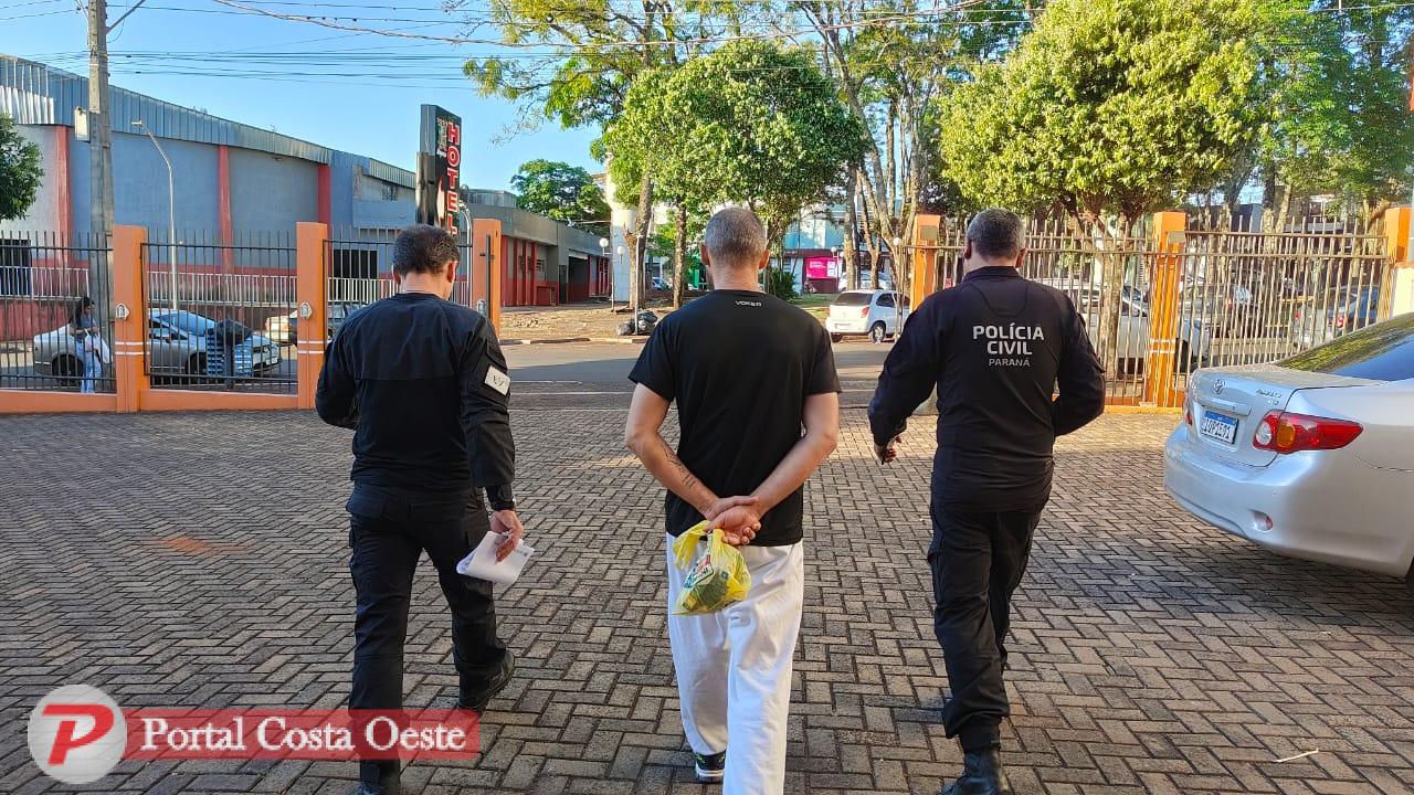 Marido é preso acusado de matar a própria esposa em São Miguel do Iguaçu