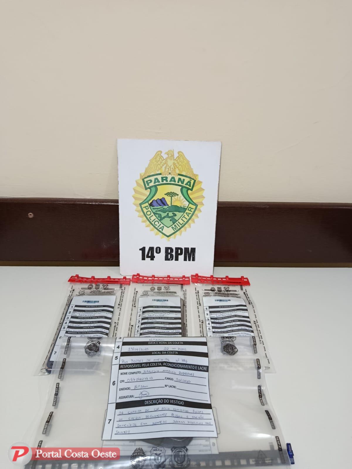 Homem é preso pela PM em São Miguel do Iguaçu usando carro de aplicativo para vender drogas