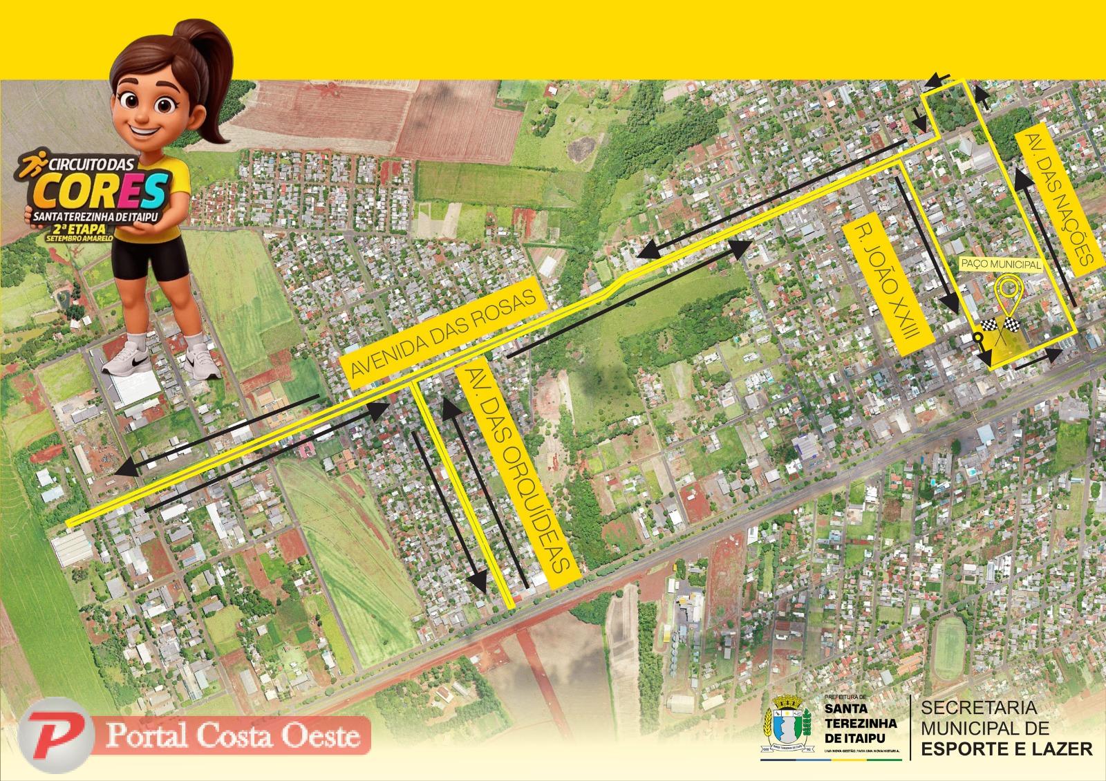 Circuito das Cores mistura corrida, saúde mental e sabores do campo em STI
