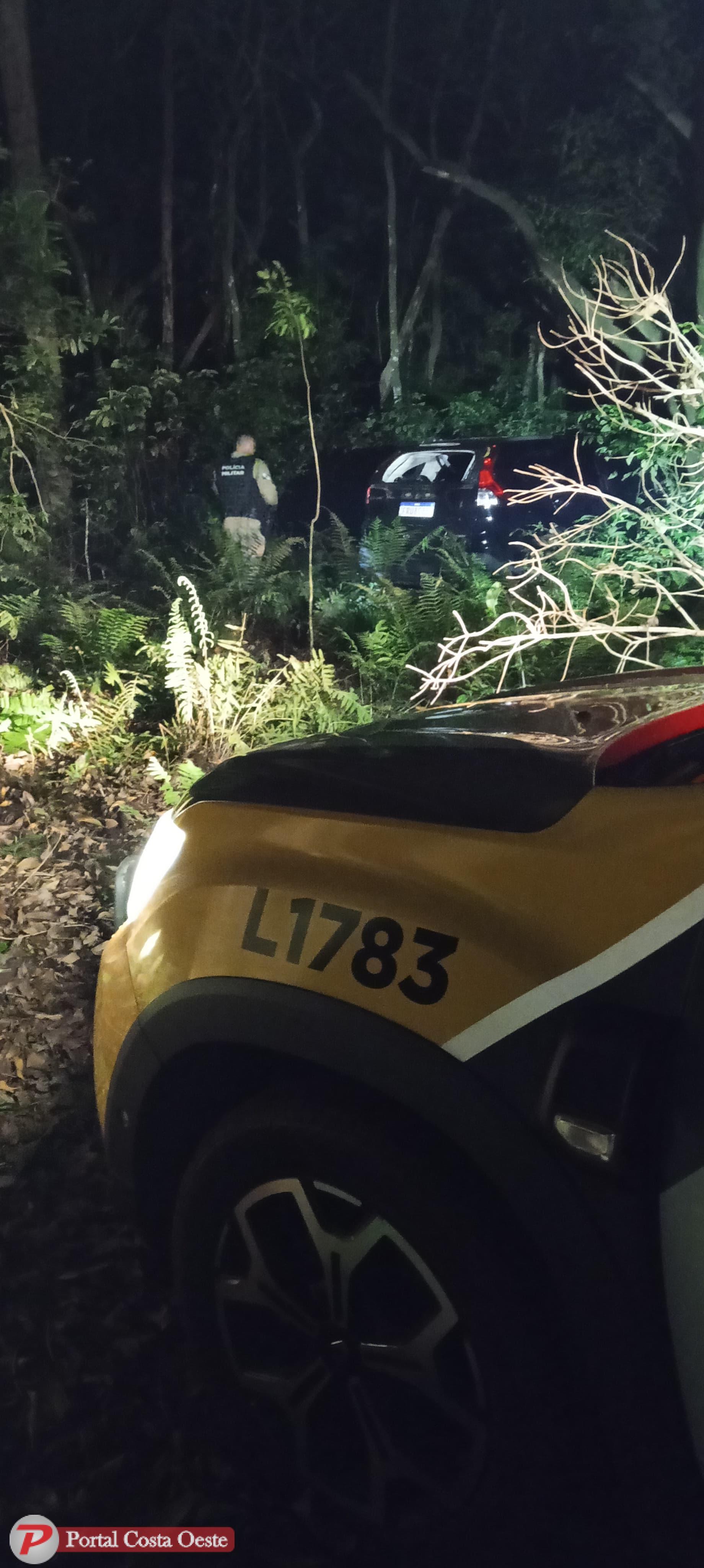 Polícia Militar recupera veículo roubado em Santa Terezinha de Itaipu