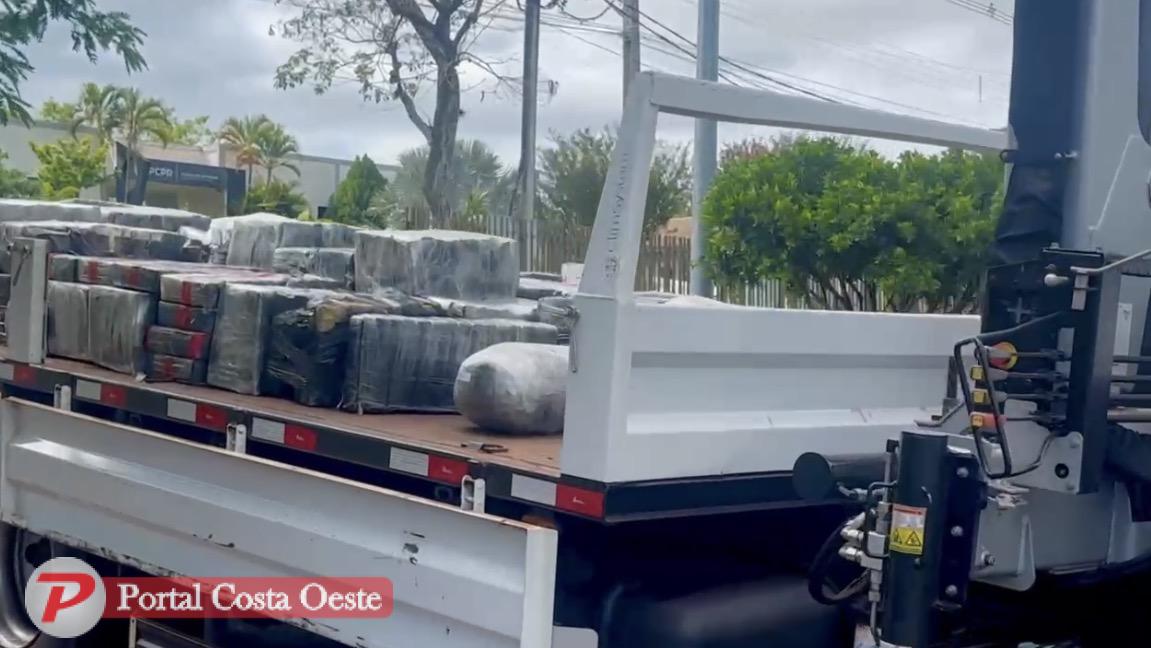 Polícia Civil incinera mais de 1,5 tonelada de drogas em São Miguel do Iguaçu