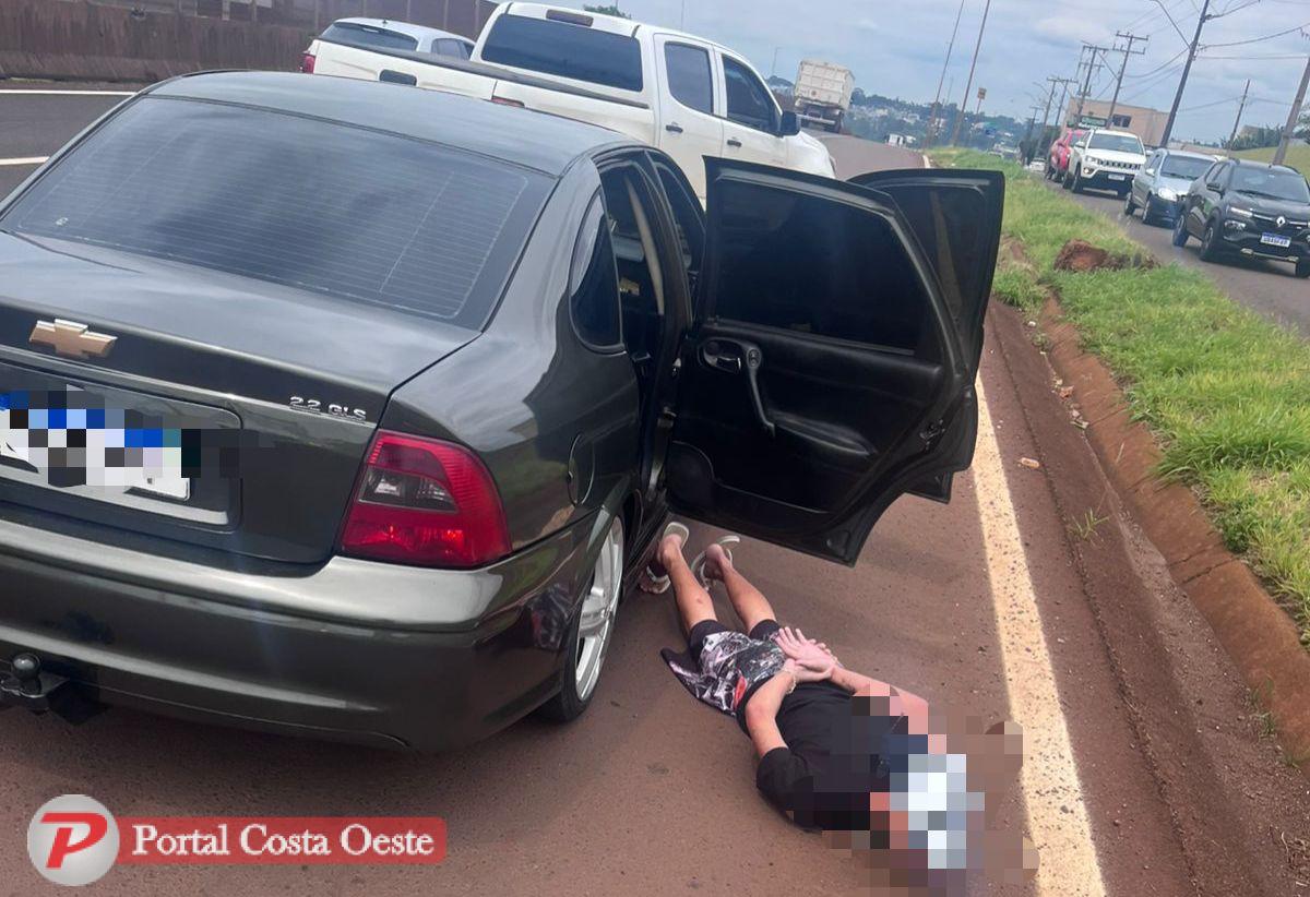 Ação conjunta entre Polícia Militar, Polícia Civil e COSSMI resulta na prisão de dois suspeitos em São Miguel do Iguaçu