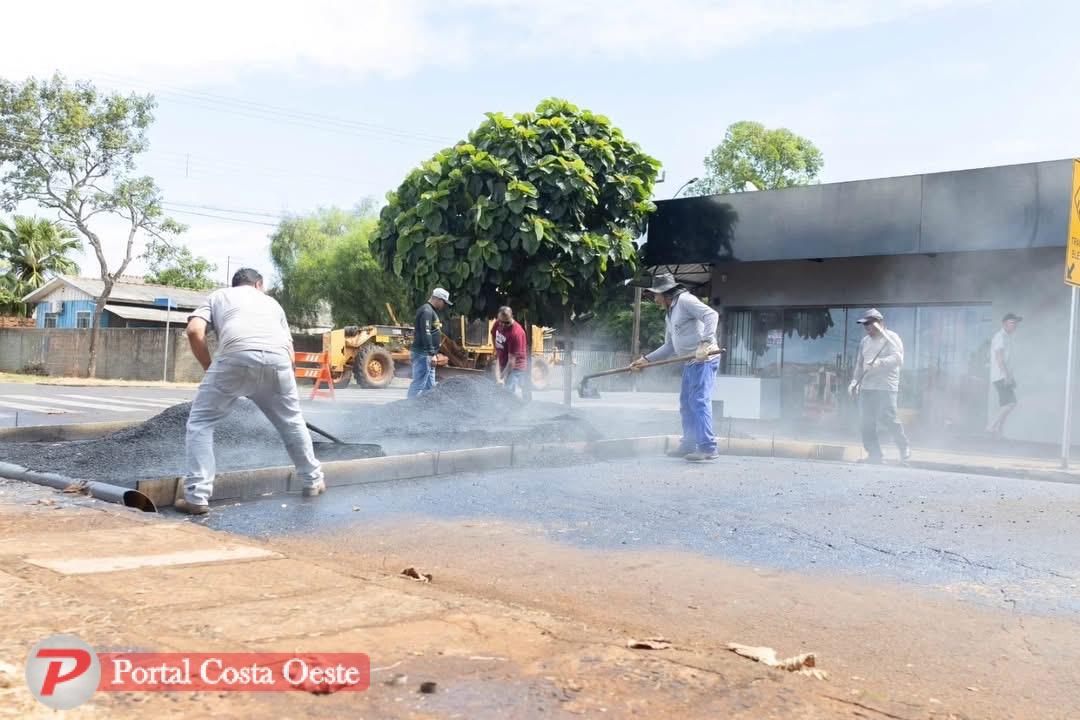 STI: Prefeitura implanta lombadas elevadas próximo a CMEIs e melhora vias no Jardim Ascarí