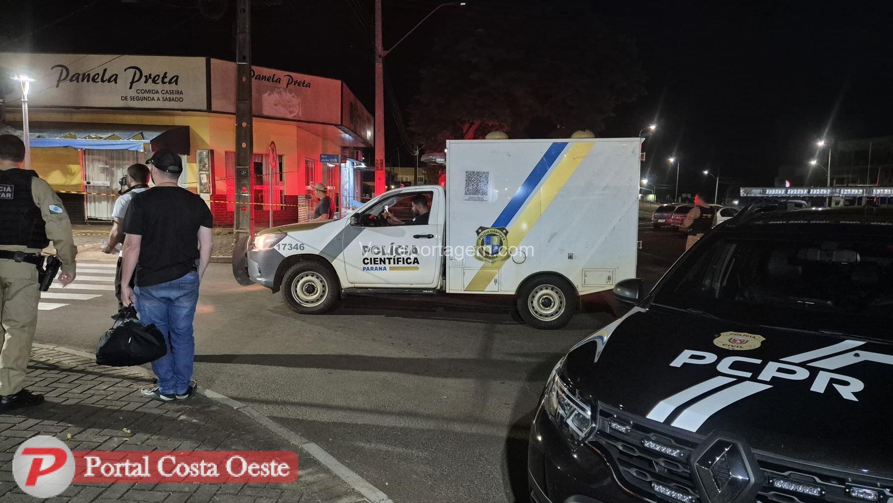 Homem é morto a tiros em Santa Terezinha de Itaipu