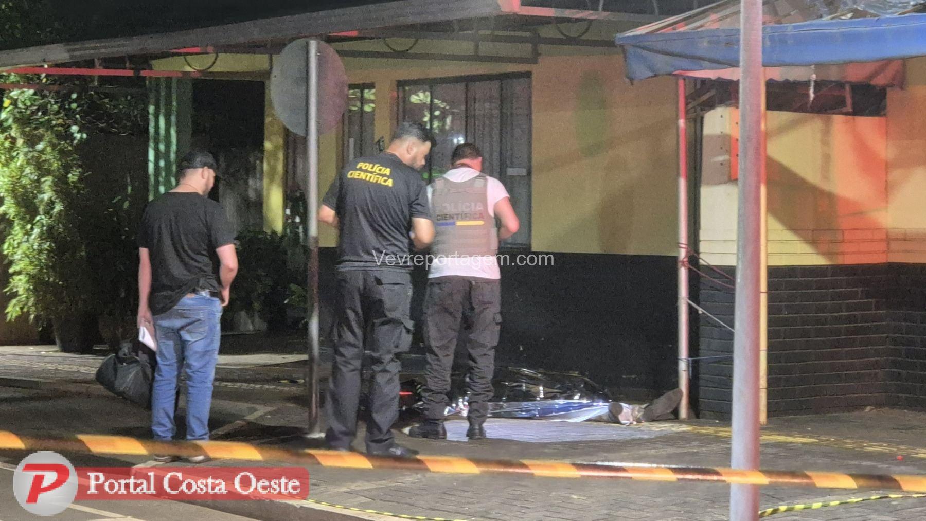 Homem é morto a tiros em Santa Terezinha de Itaipu