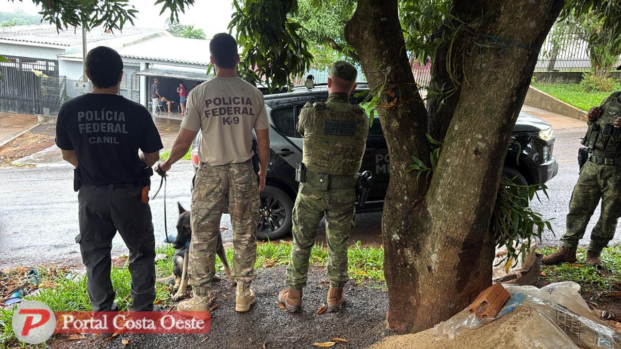 Operação mira grupo ligado ao PCC em Matelândia, Céu Azul, Foz do Iguaçu e outras cidades do PR