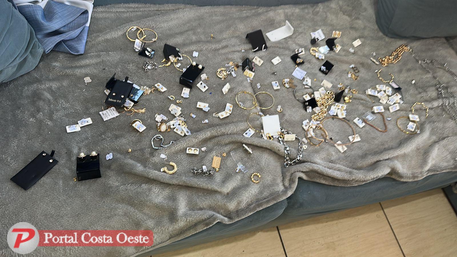 Polícia Civil e PM prende três após assalto a joalheria em São Miguel do Iguaçu