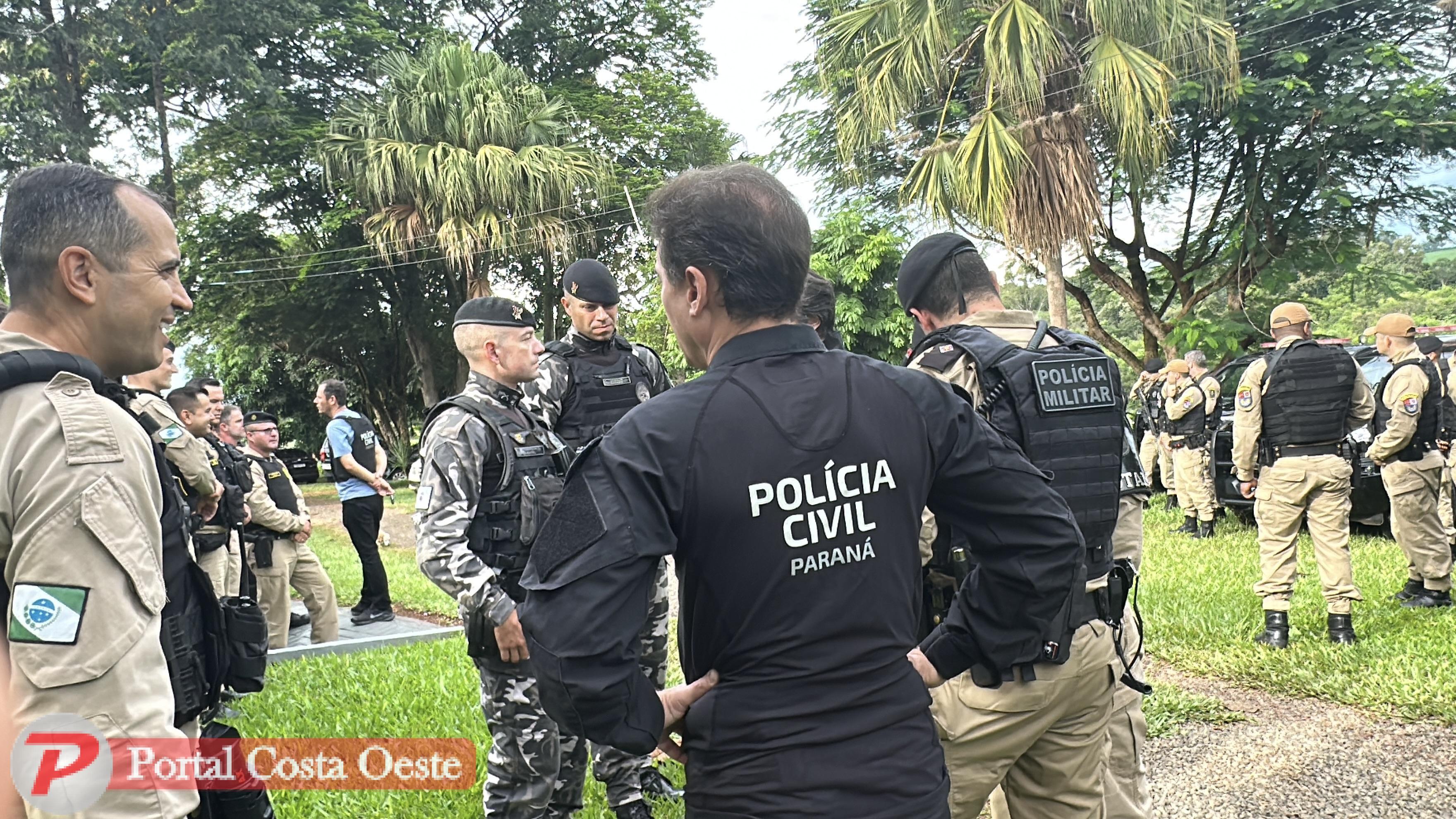 Operação contra assaltos na BR-277 termina com dois mortos e cinco presos em SMI e STI