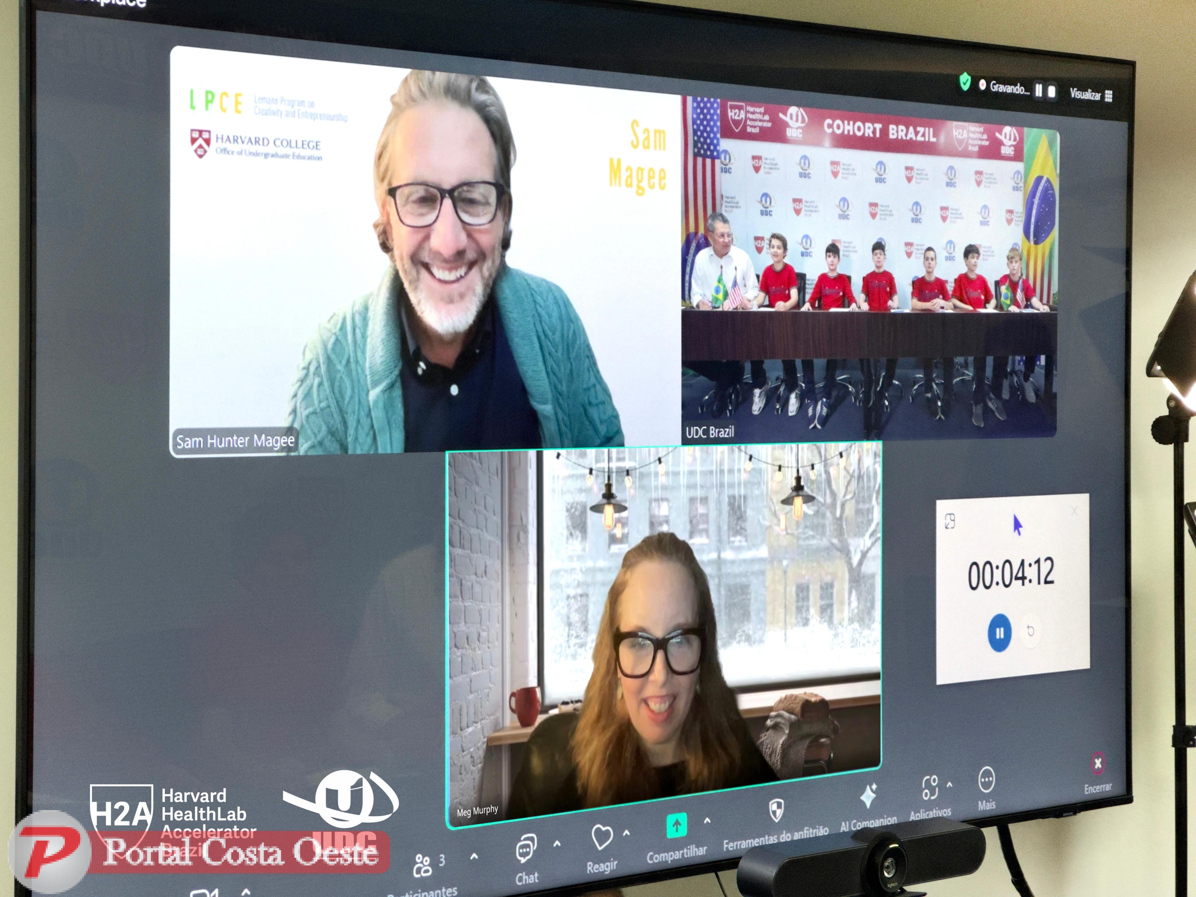 Cohort UDC e H2A é lançado: iniciativa conecta acadêmicos da região a especialistas do Harvard HealthLab Accelerator