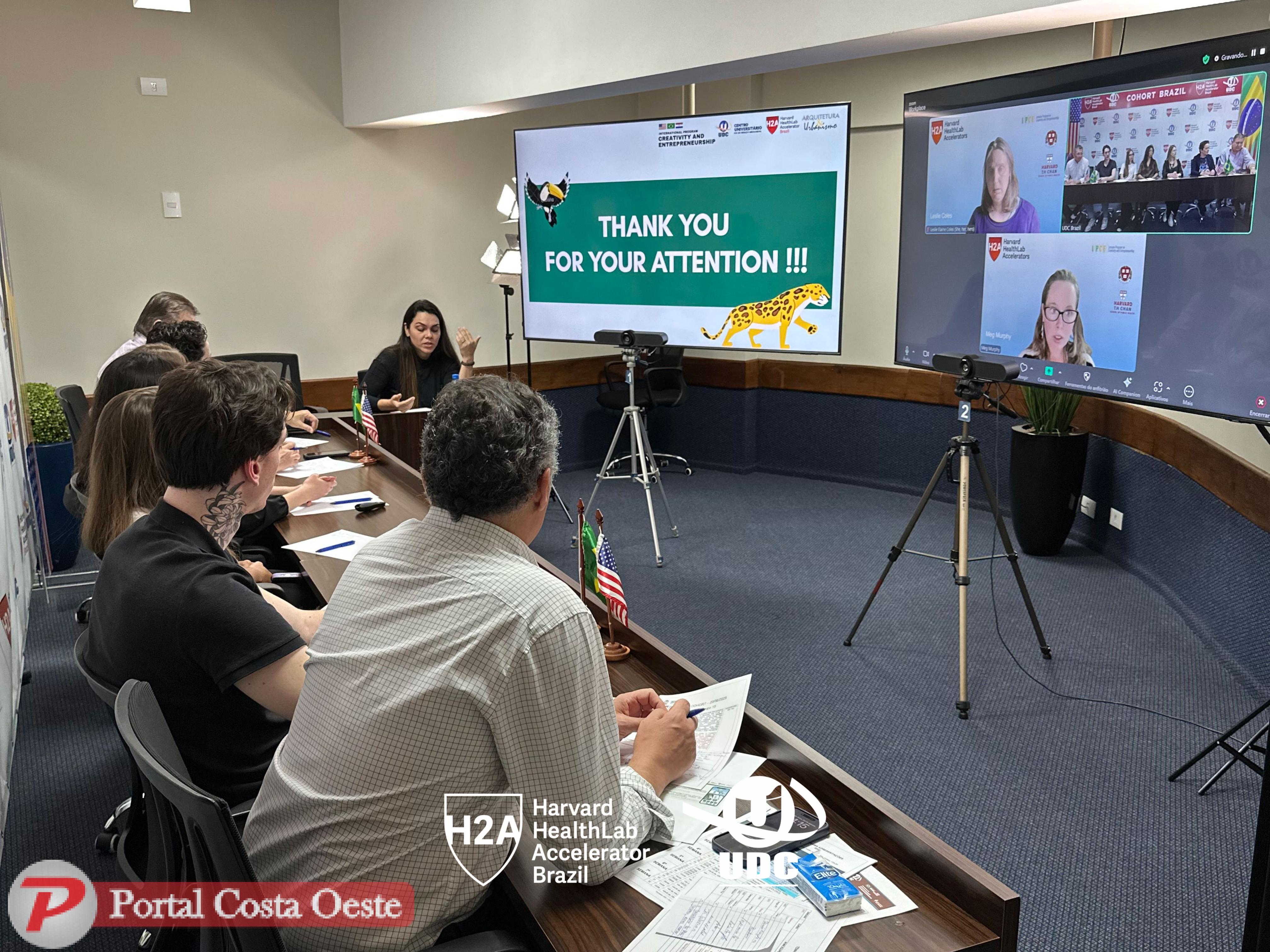 Cohort UDC e H2A é lançado: iniciativa conecta acadêmicos da região a especialistas do Harvard HealthLab Accelerator