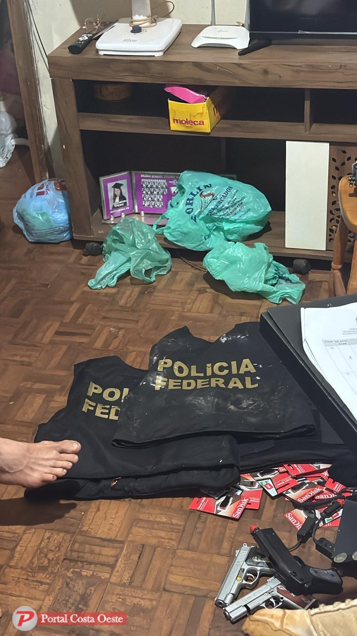 Operação mira grupo ligado ao PCC em Matelândia, Céu Azul, Foz do Iguaçu e outras cidades do PR