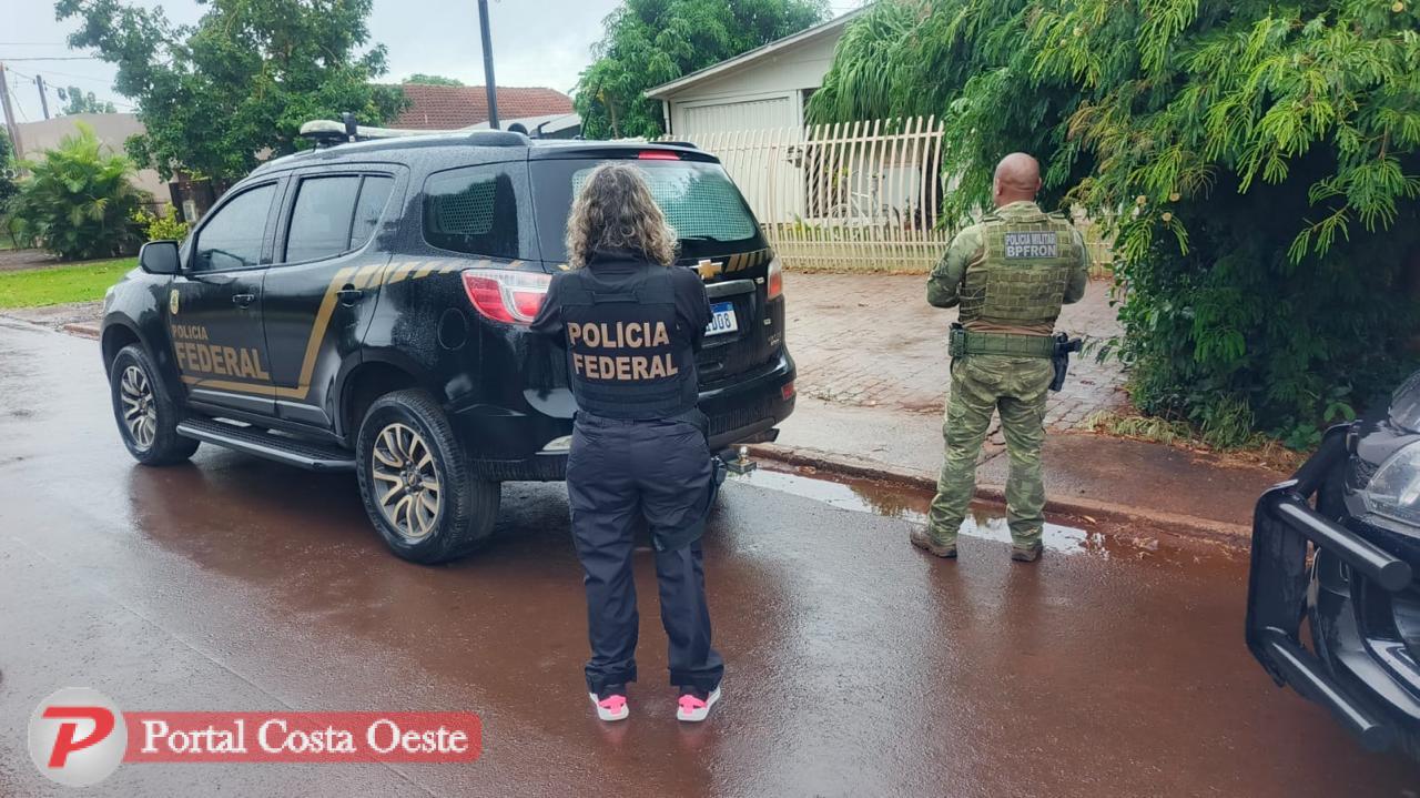 Operação mira grupo ligado ao PCC em Matelândia, Céu Azul, Foz do Iguaçu e outras cidades do PR