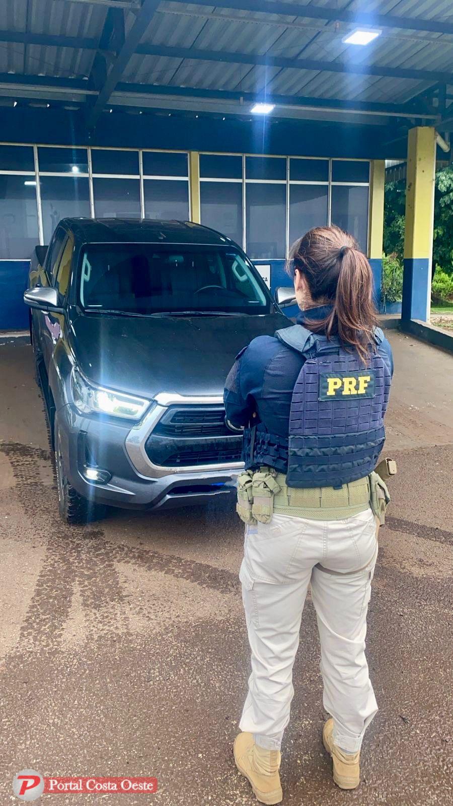 PRF recupera três caminhonetes Hilux furtadas em menos de 12 horas