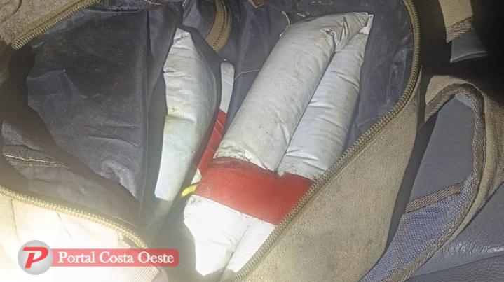 Explosivos são apreendidos em Itaipulândia; dois suspeitos são levados à Polícia Federal