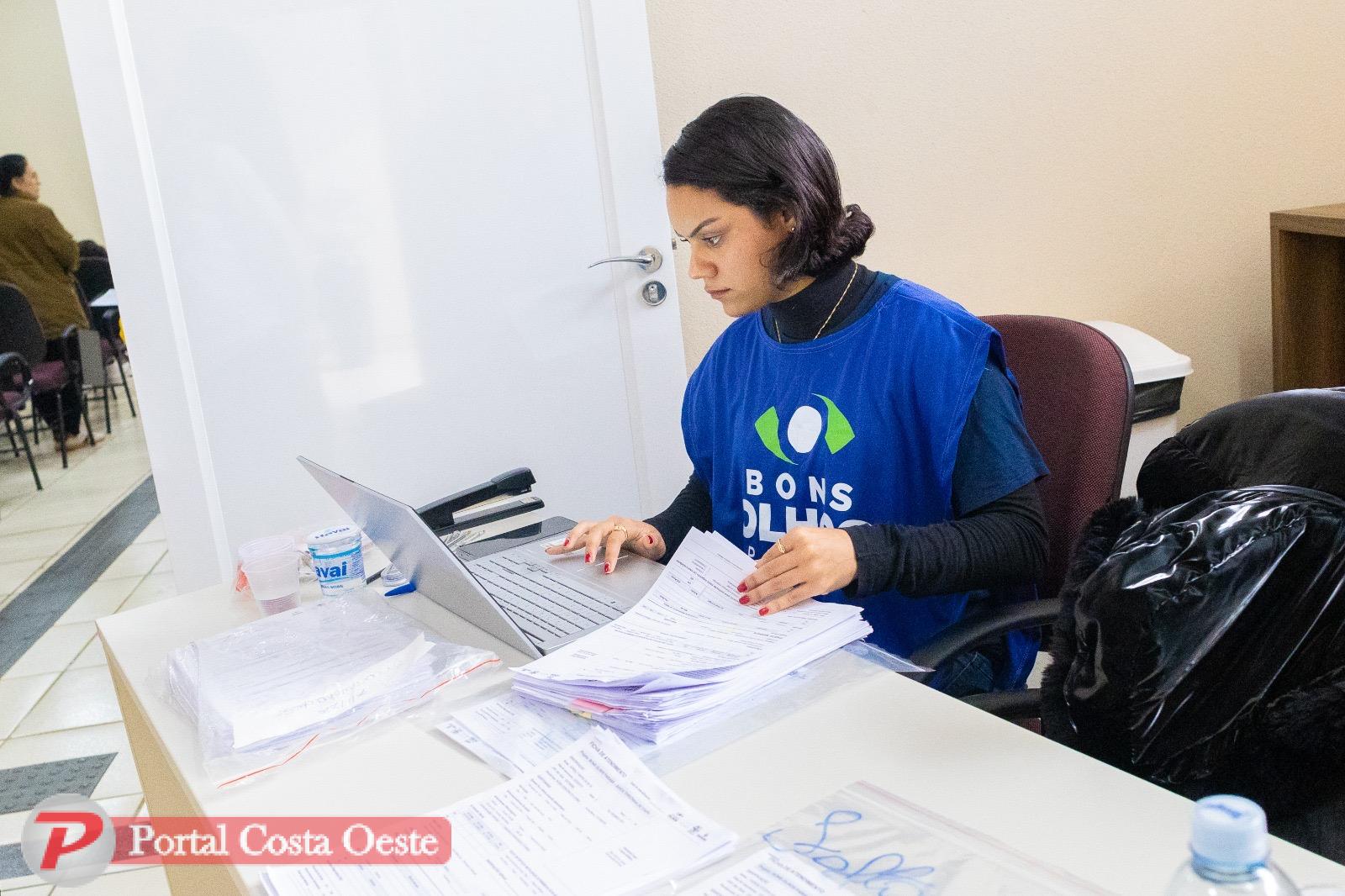 Saúde visual: 3.500 estudantes passam por triagem do Programa Bons Olhos Paraná em Santa Terezinha