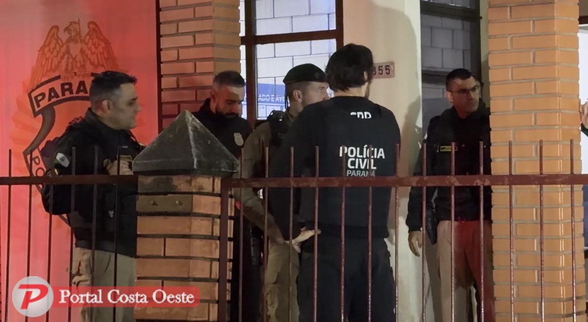 Operação da Polícia Civil cumpre mandados por homicídios em Itaipulândia; um preso e dois seguem foragidos